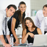 Team of sales people